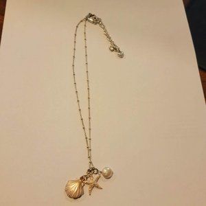 Brighton Seashell, Starfish and Pearl Necklace